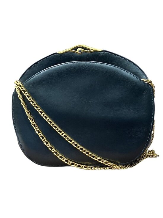 Cartier Handbags - Cartier Saffiano Line Shoulder Bag Leather